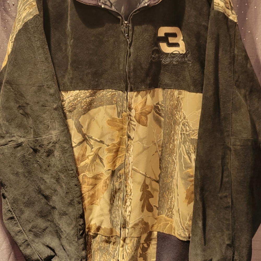Vintage Chase Authentics Dale Earnhardt SR #3 Realtree camo jacket